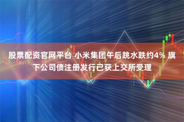 股票配资官网平台 小米集团午后跳水跌约4% 旗下公司债注册发行已获上交所受理