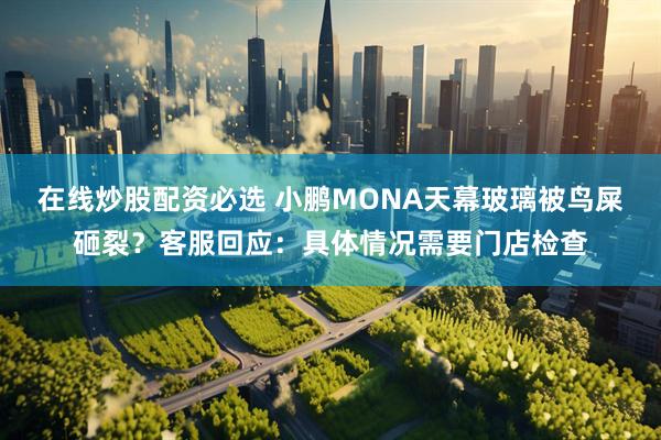 在线炒股配资必选 小鹏MONA天幕玻璃被鸟屎砸裂？客服回应：具体情况需要门店检查